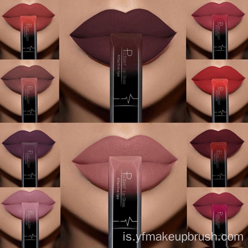 Purple Lipstick Tube Lítil MOQ 50PCS Liquid Lipstick